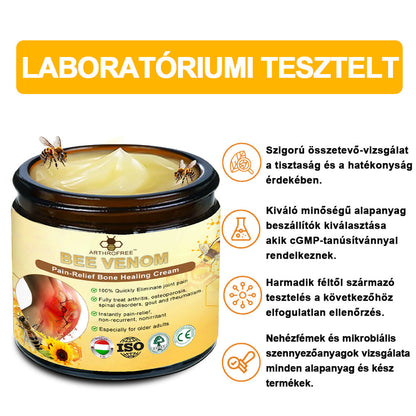 ArthroFree™ 🐝Gydomasis artrito kremas su bičių nuodais ir ciberžole - specialiai sukurtas gydyti ortopedines ligas ir sąnarių skausmus 🍀