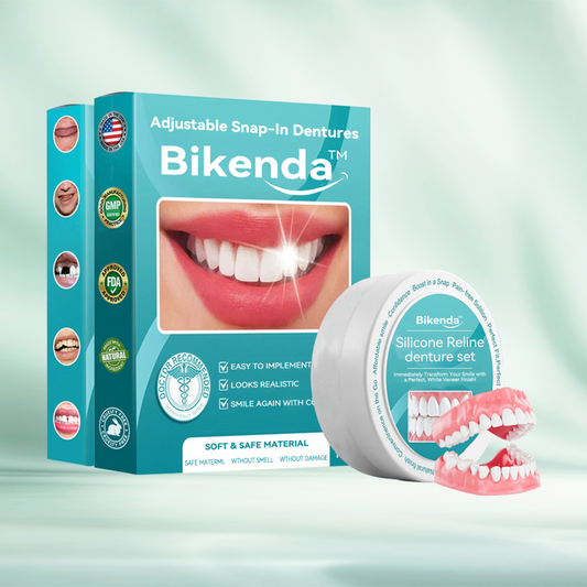 💥Bikenda™ Silicone Reline Denture Set (⏰Limited Time 80% Off - Last 30 Minutes ⏰)💥