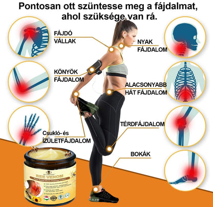 ArthroFree™ 🐝Gydomasis artrito kremas su bičių nuodais ir ciberžole - specialiai sukurtas gydyti ortopedines ligas ir sąnarių skausmus 🍀